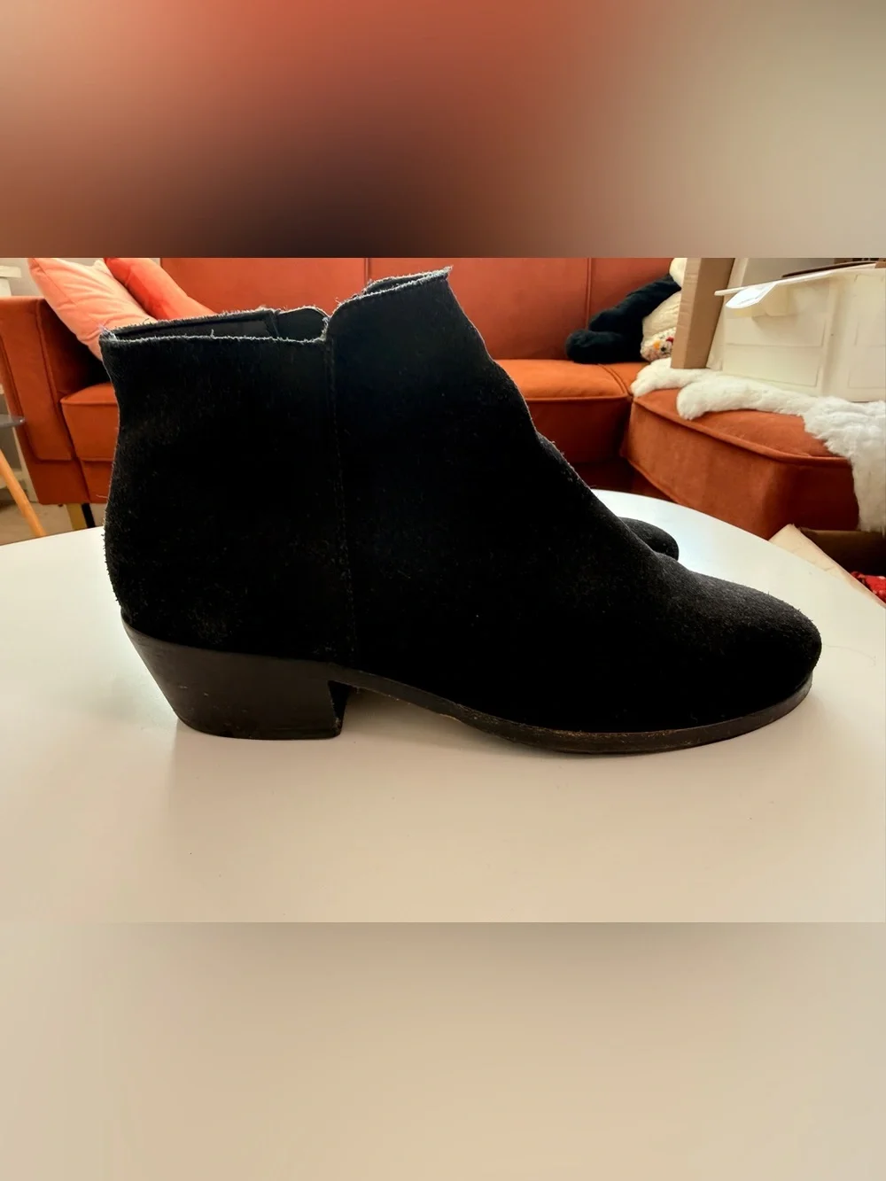Thursday Boot Company Downtown Suede Black Booties
